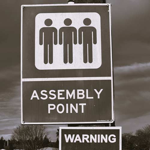 Emergency assembly point